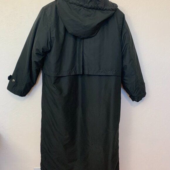 Northwoods Downwear mens duster coat SZ M - removable down lining and hood - Picture 7 of 8
